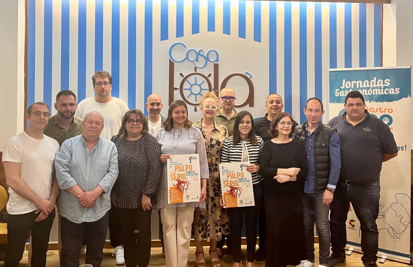 El Patronat de Turisme presenta les XI Jornades Gastronòmiques del Polp i la Sépia per a potenciar la gastronomia grauera