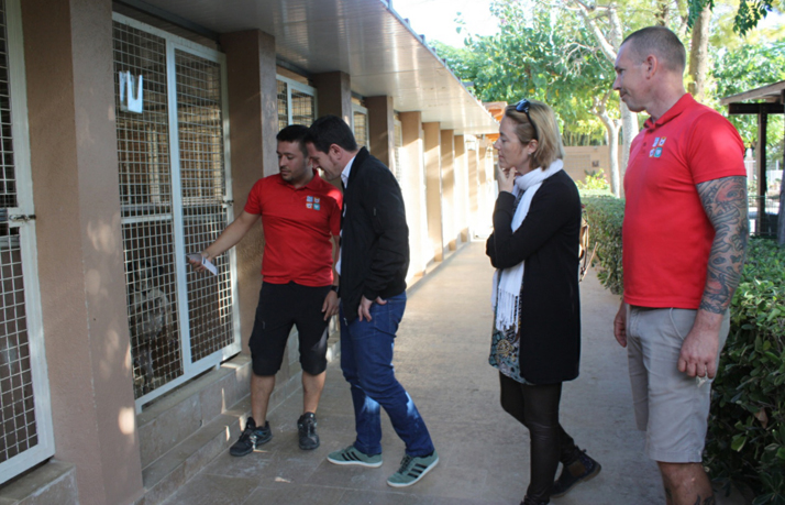 Las familias podrán acudir a por los animales a las instalaciones del servicio municipal de recogida, donde los cuidarán hasta que finalice el periodo de confinamiento