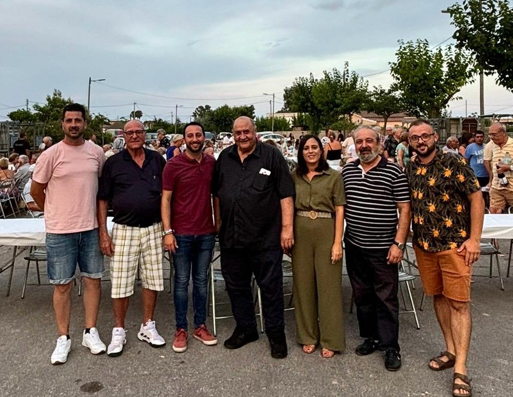 El Gobierno municipal acompaña a los vecinos de la Marjalería en sus fiestas de verano