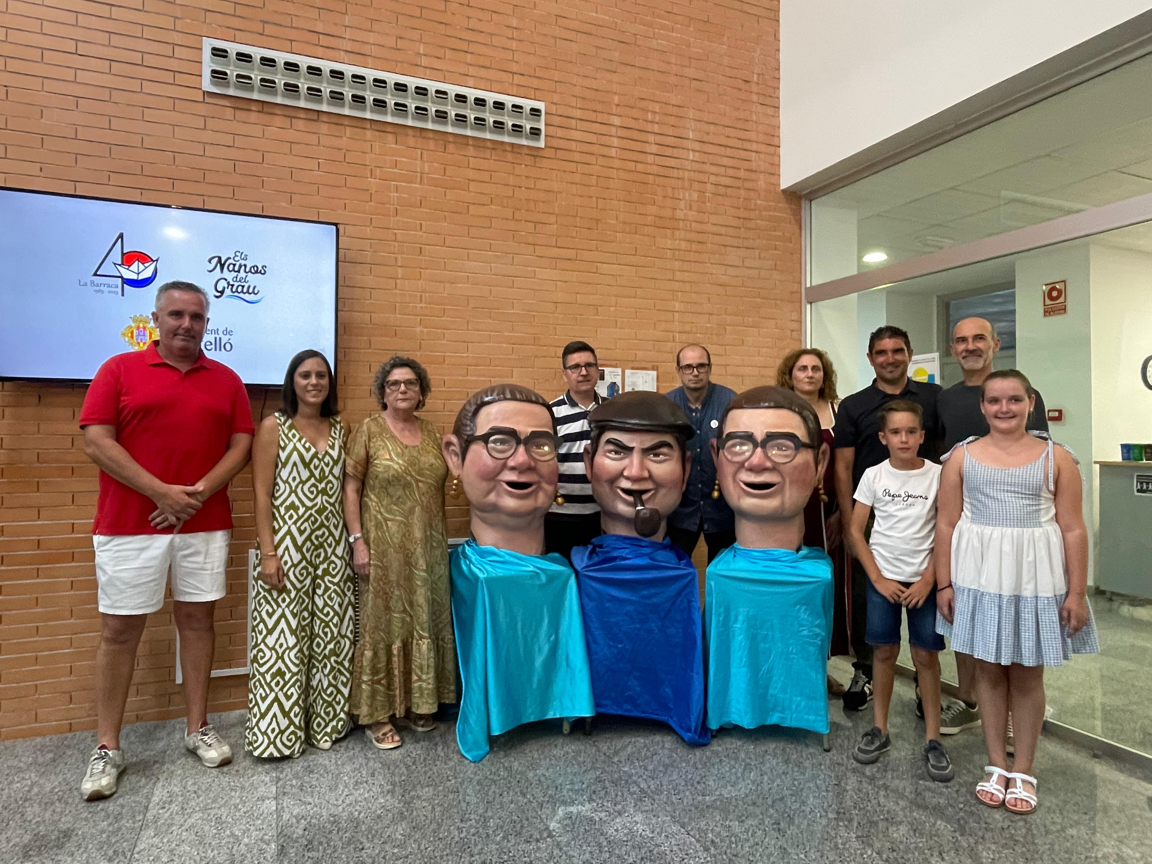 El Grau ret homenatge a “Els Sesots” amb la presentació dels nous “Nanos del Grau”