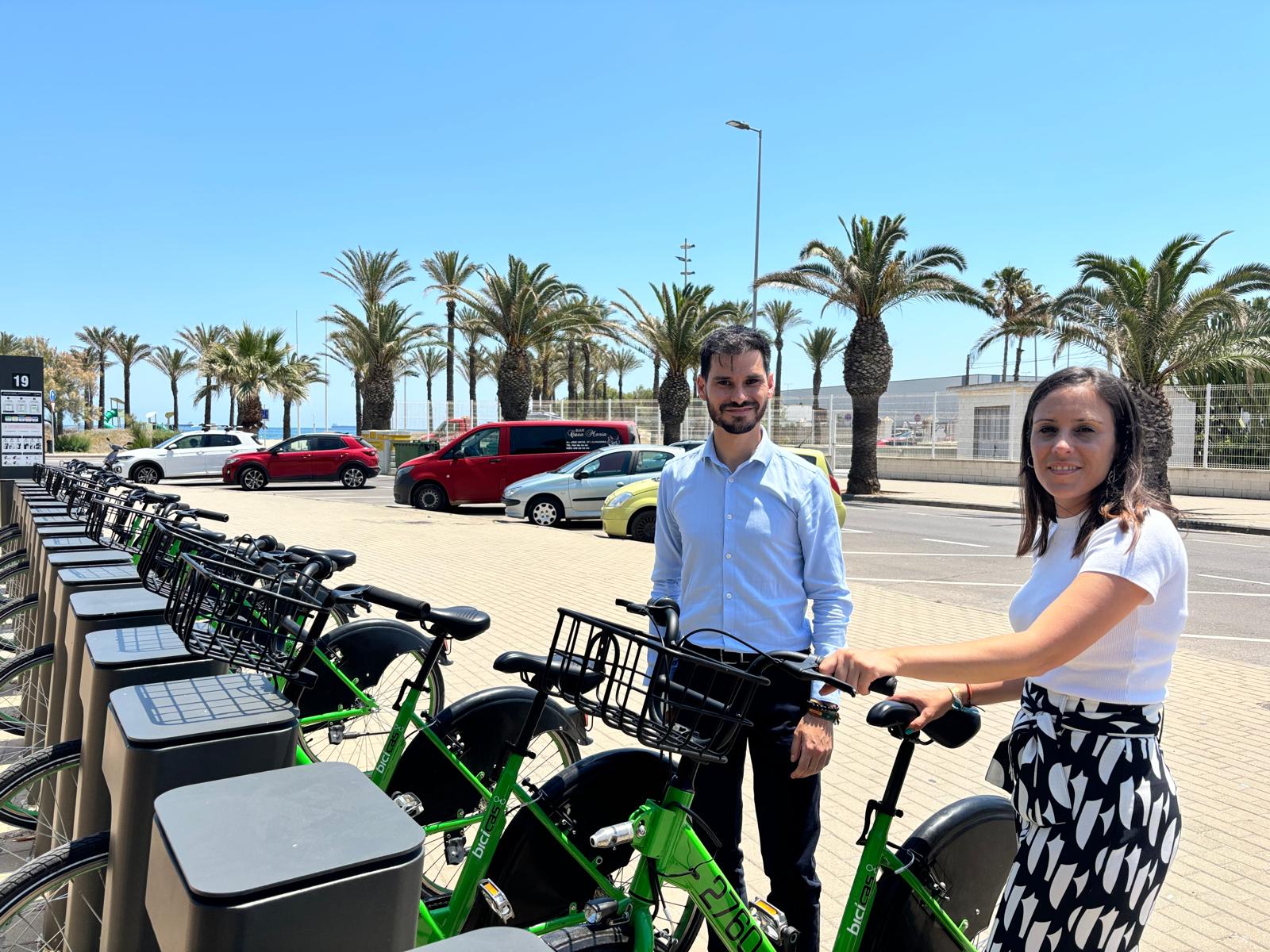 Castellón amplía las bases del Bicicas para ofrecer más servicio en los puntos de mayor afluencia este verano