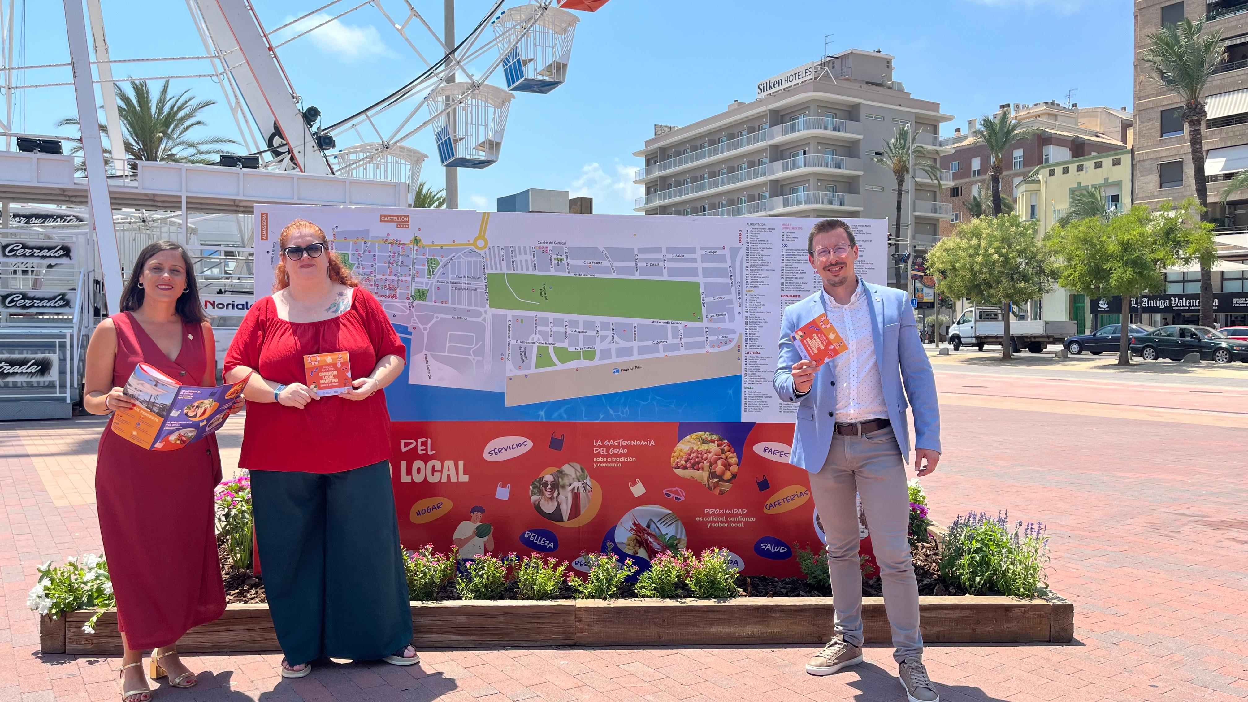 El Grao incorpora un nuevo directorio comercial que reúne a 276 establecimientos acercando la oferta local a vecinos y turistas