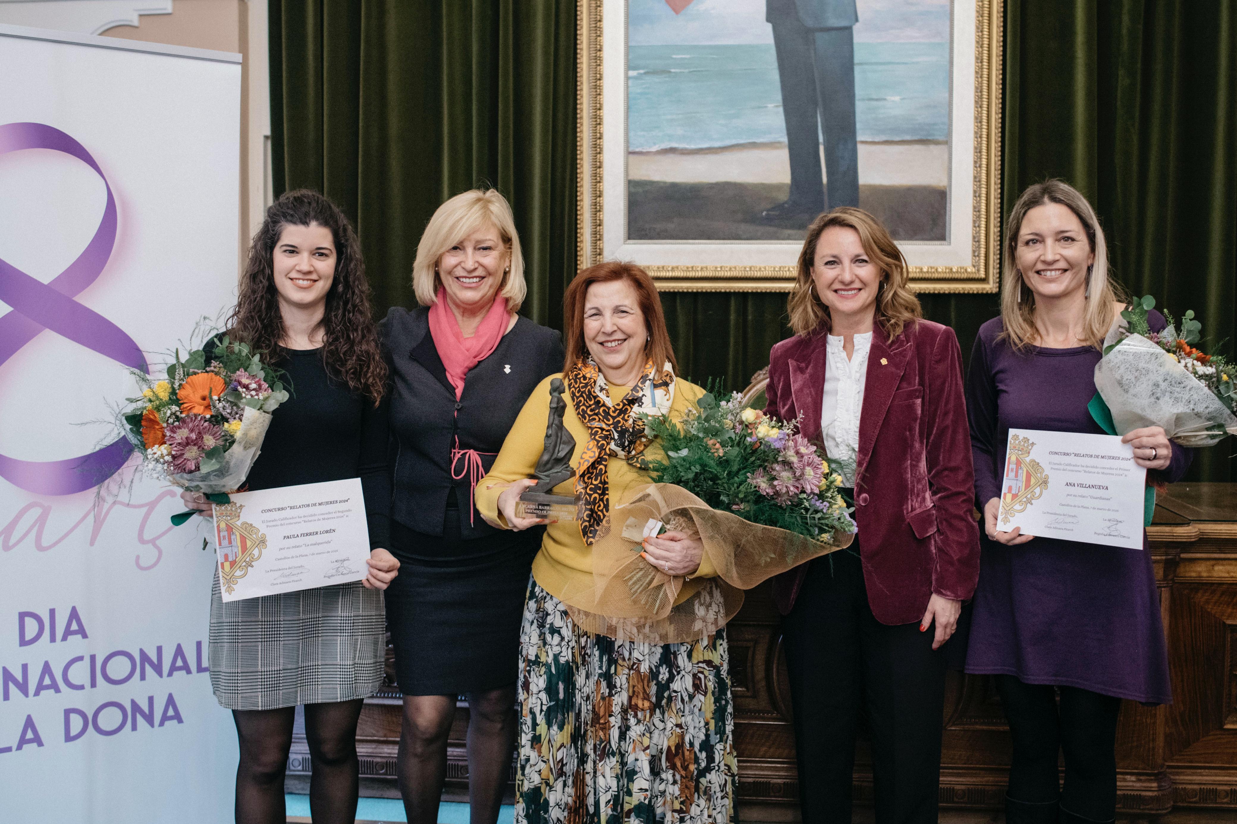 La alcaldesa pone en valor el Premio Olimpia como símbolo del coraje de las mujeres castellonenses en favor de la igualdad