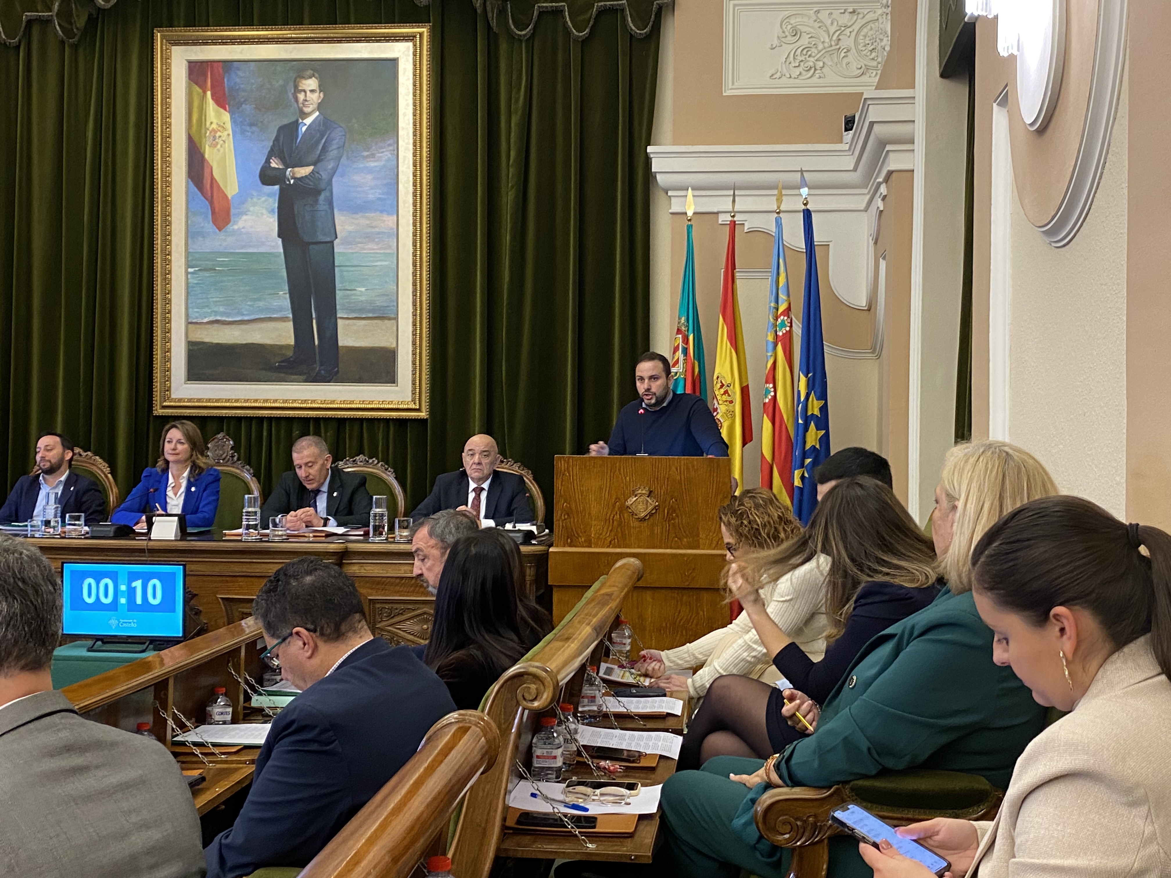 La escultura sobre el pregonero se trató en 2019 y se impulsó un año antes de las elecciones de 2023
