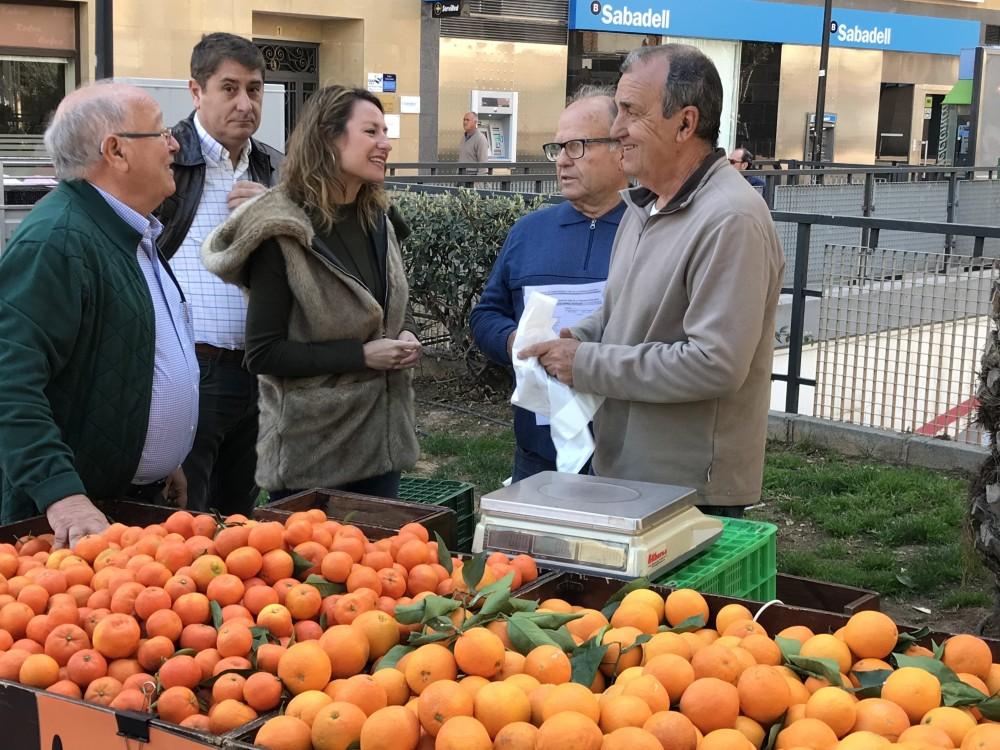 El Mercat de la Taronja regresa este domingo en las plazas Fadrell y María Agustina