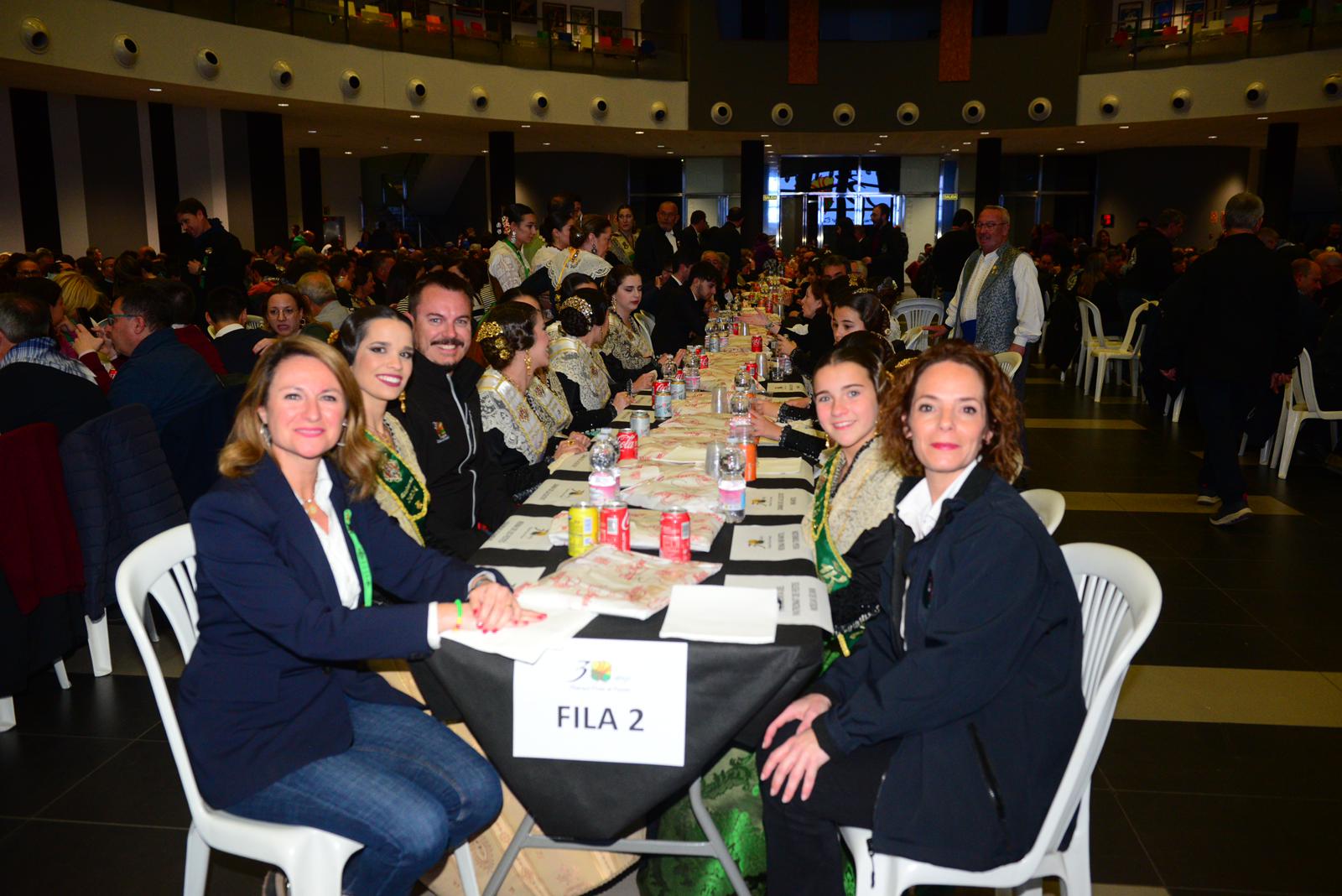 Begoña Carrasco comparteix el tradicional “Sopar de Colles” en el 30 aniversari de la seua Federació