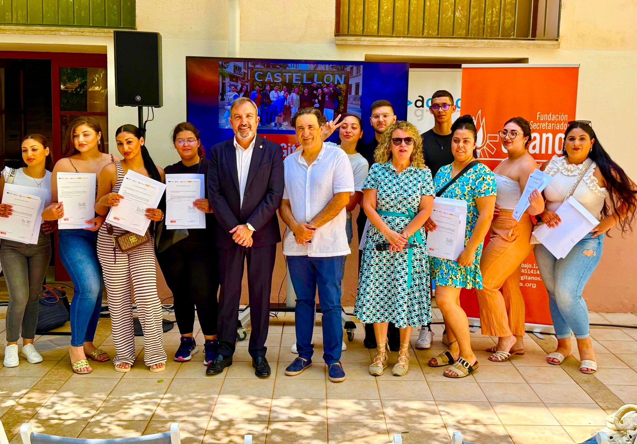 El concejal de Economía y Empleo participa en la entrega de diplomas de “Formatéate con Garantía”