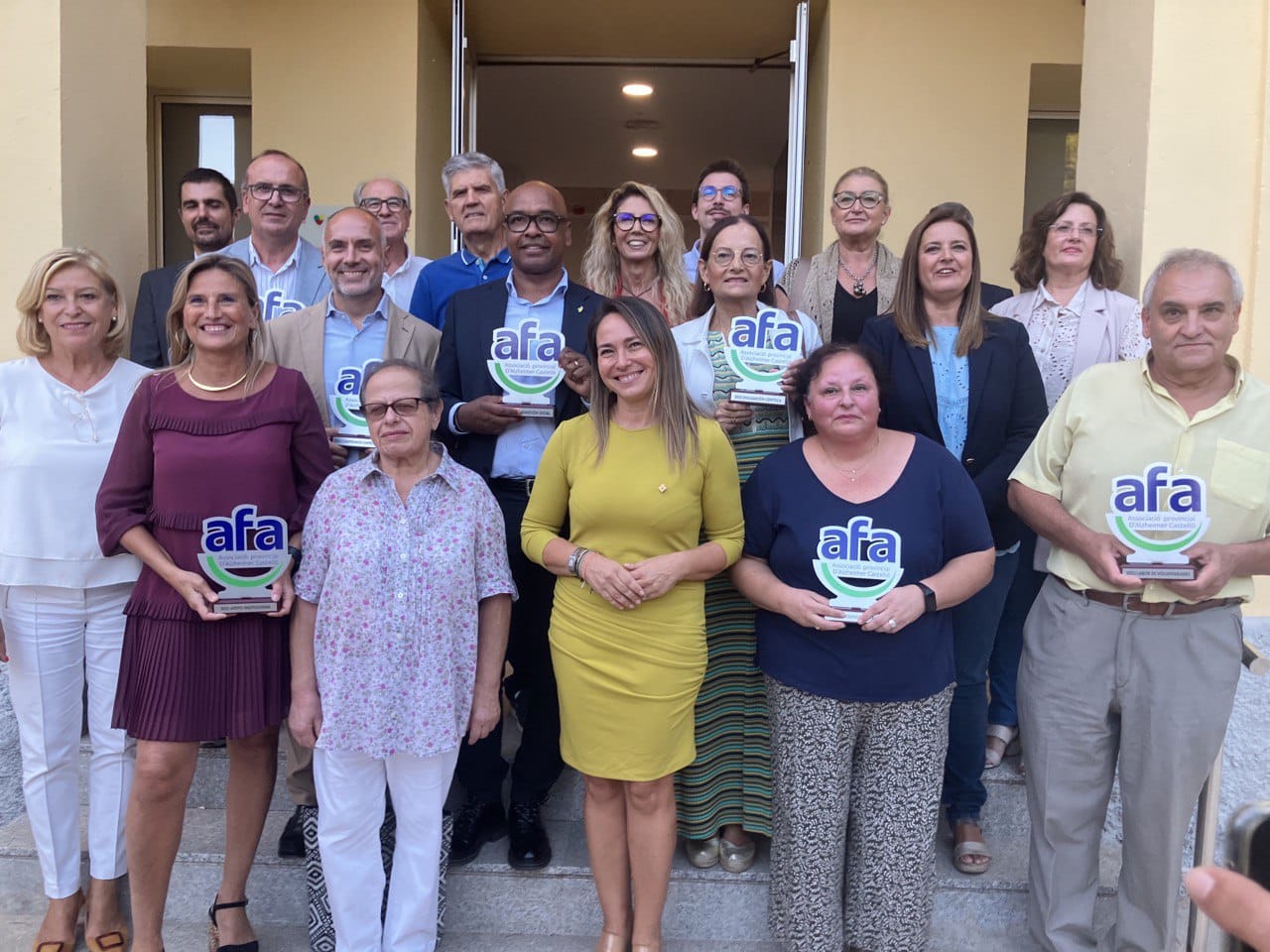 L'Ajuntament de Castelló trasllada el seu suport a l'associació provincial d'alzheimer en el 25 aniversari de la seua fundació