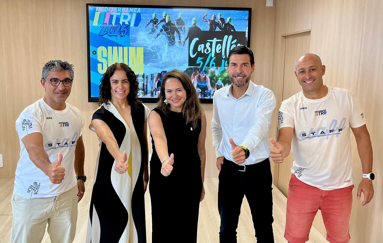 La Mediterránea Triatlón Castellón marca un récord histórico de participación con más de 1300 inscritos