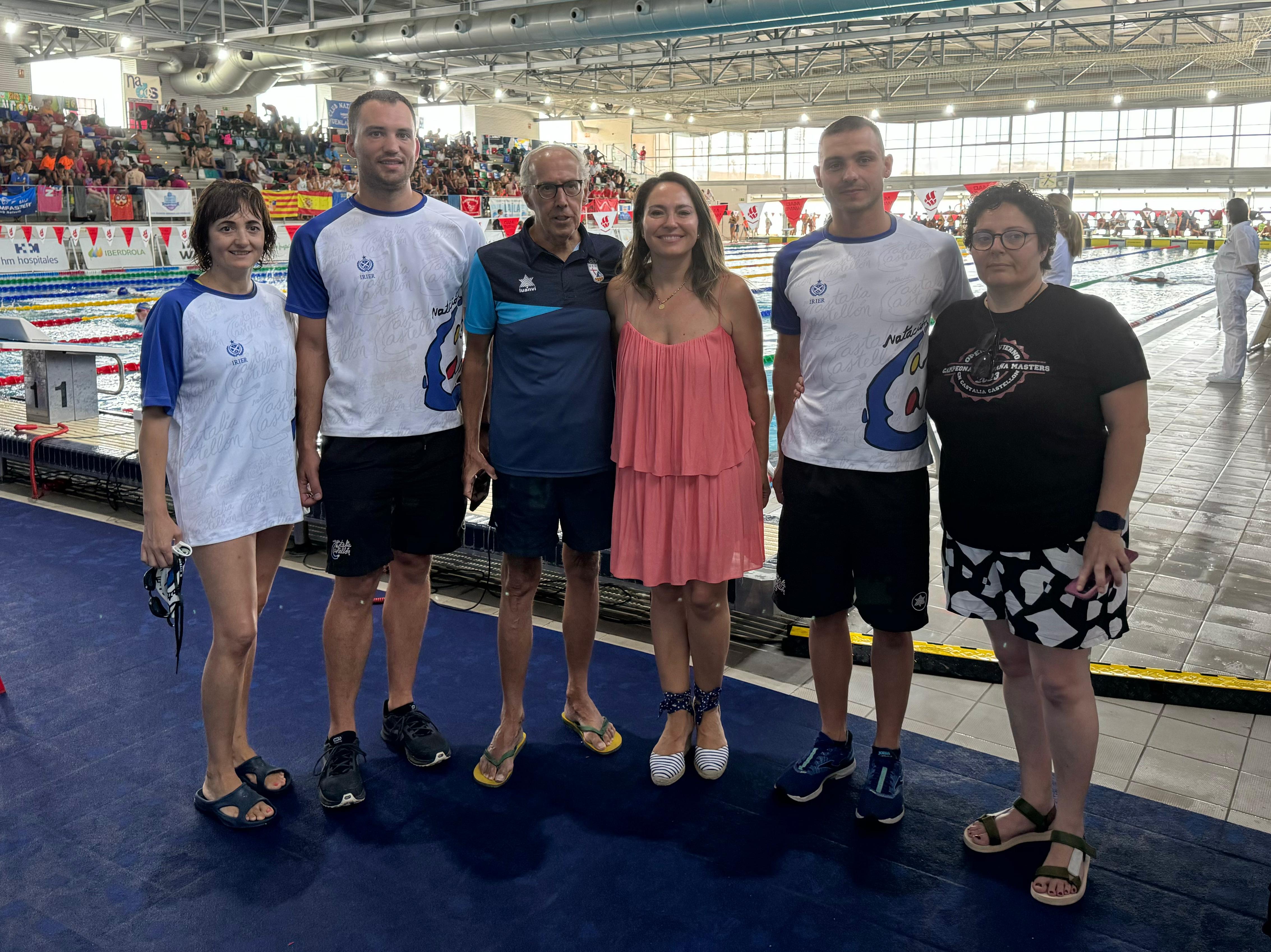 Más de 1.300 nadadores encaran la recta final del Campeonato de España Masters de Natación de Verano, en Castellón