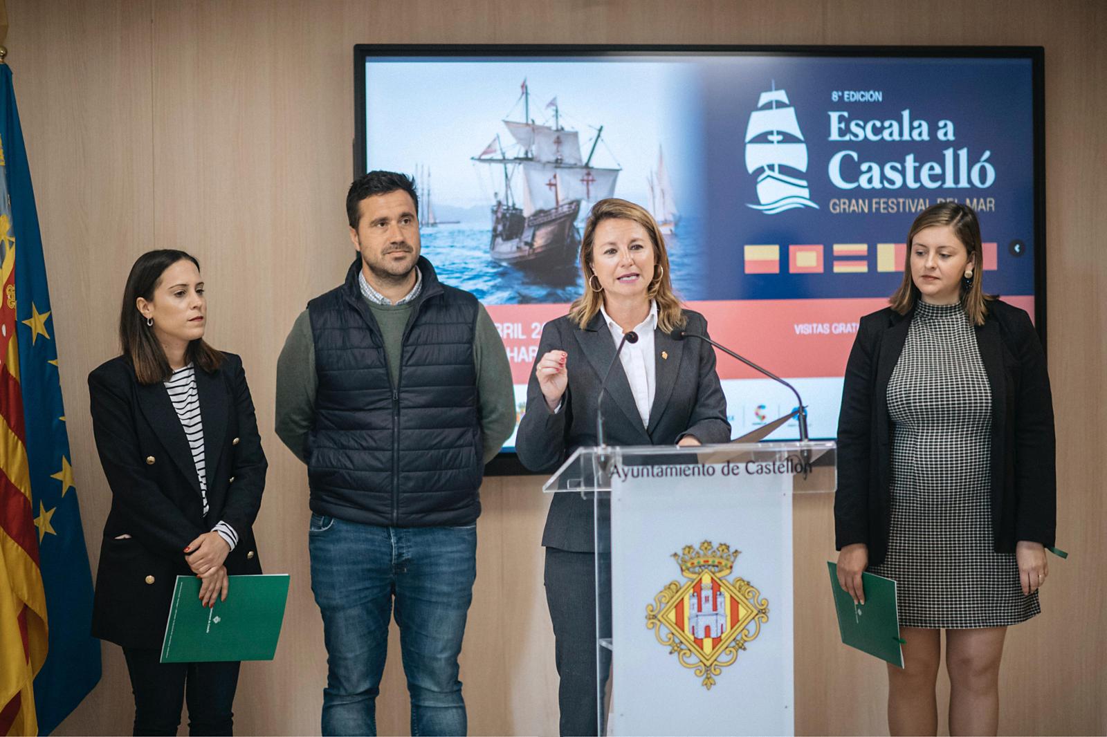 Escala a Castelló reunirà la xifra rècord de 13 embarcacions omplint al complet el moll de Costa i el moll de Llevant