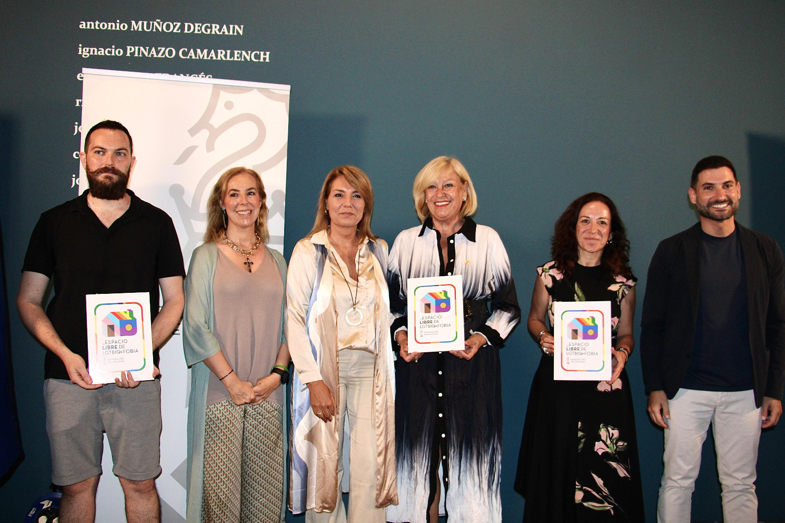 El Ayuntamiento de Castellón recoge la distinción como espacio libre de LGTBIQ+fobia reafirmando su compromiso con la diversidad