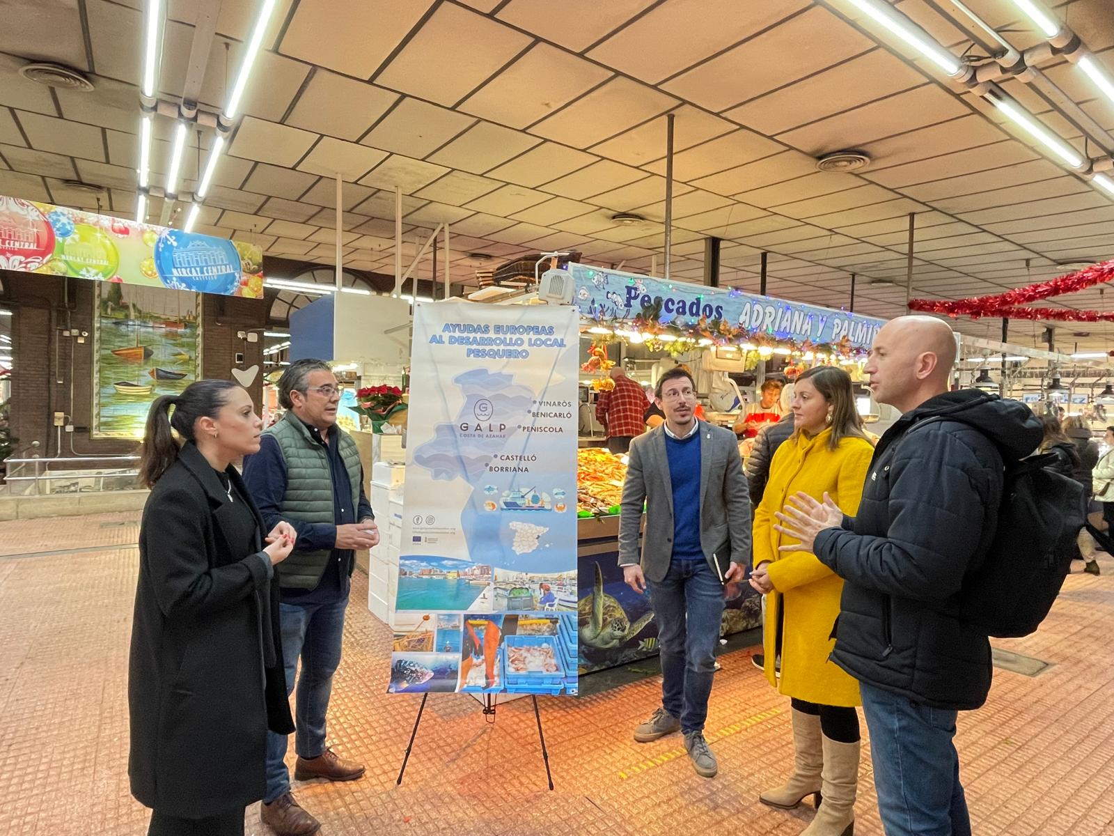 Castellón impulsará junto al Grupo de Acción Local Pesquero Costa de Azahar iniciativas de apoyo a la pesca y el consumo del ‘Peix del Grau’