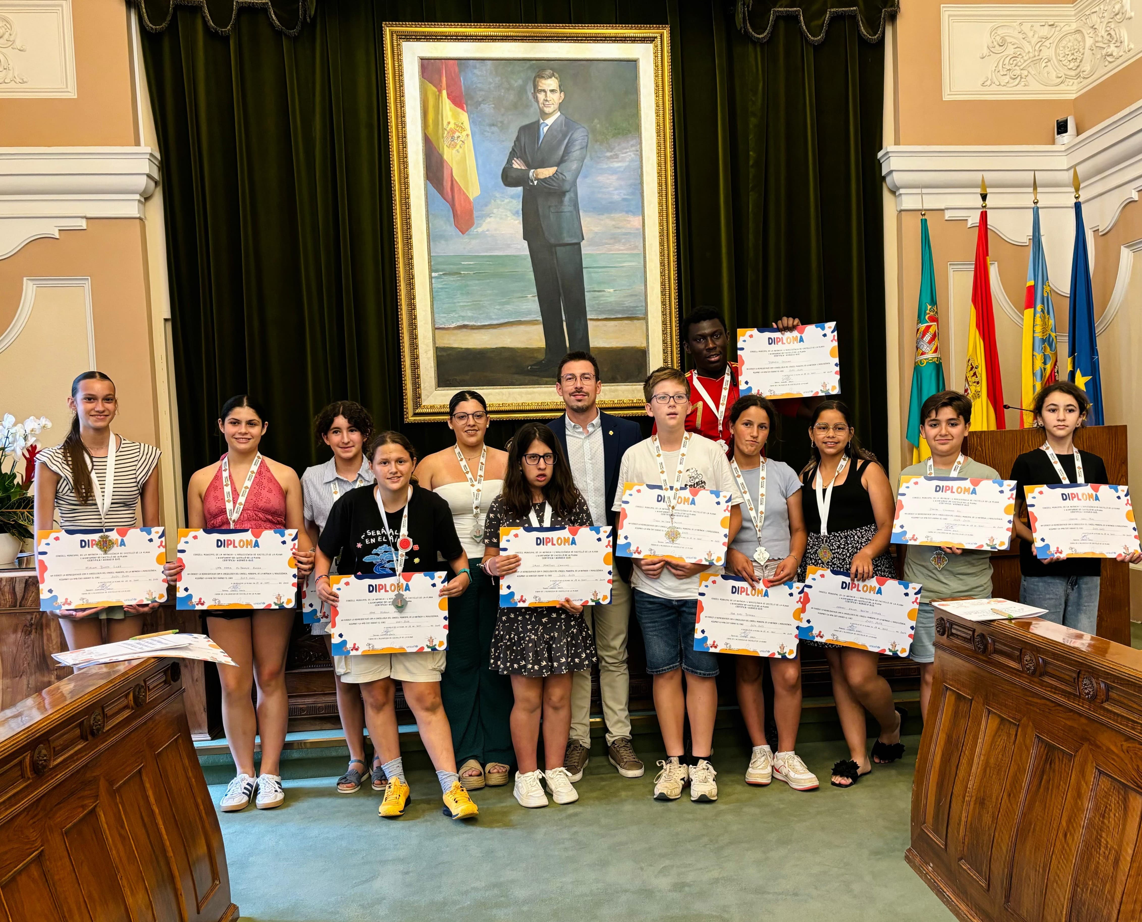 Los niños de Castellón presentan sus propuestas para el nuevo Censal Parc en el pleno del Consejo de la Infancia y la Adolescencia