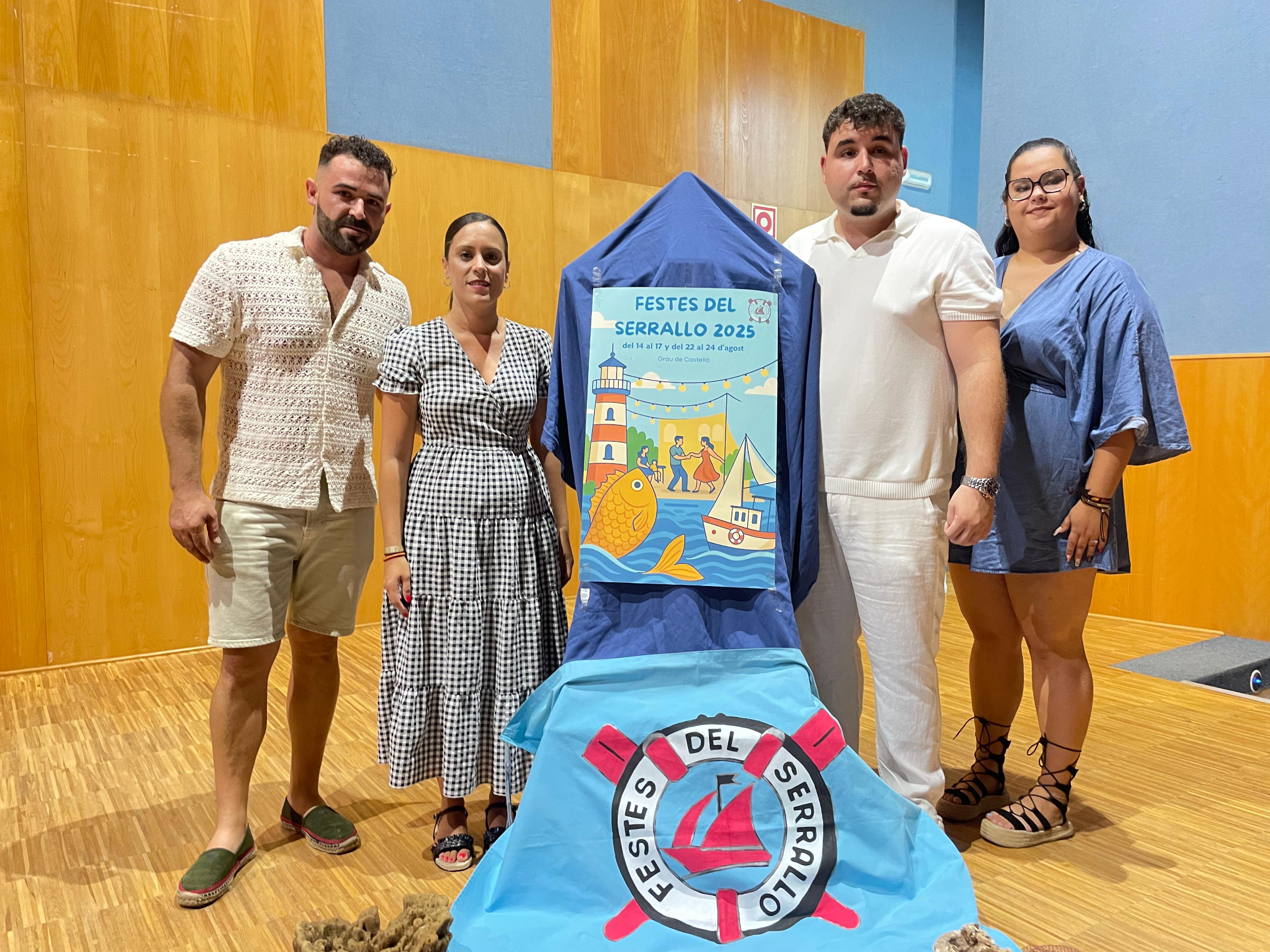 Ester Giner assisteix a la presentació del “llibret” de festes del Serrallo