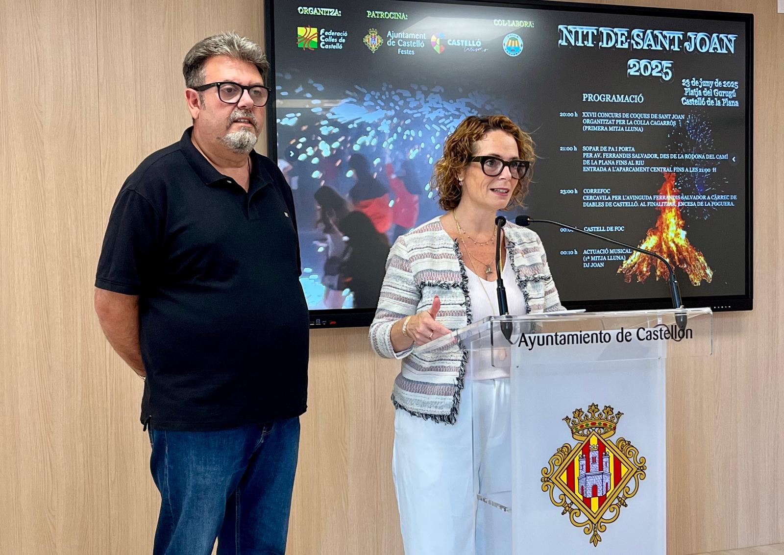 Castellón presenta una amplia programación para la noche de San Juan donde no faltará el fuego, la pirotecnia, la gastronomía y la música