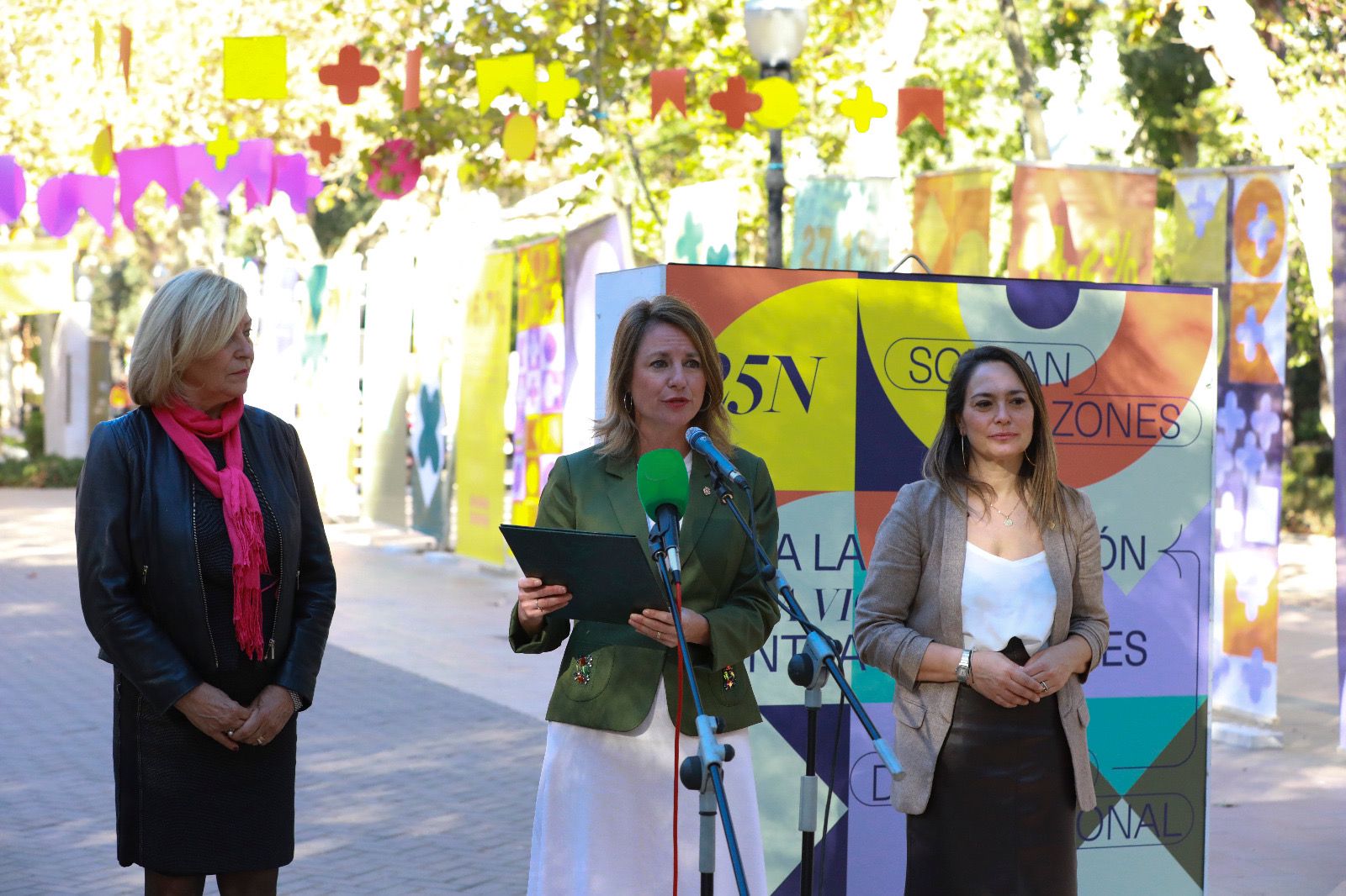 La alcaldesa de Castellón invita a alzar la voz al unísono por la erradicación de la violencia contra las mujeres el próximo 25 N